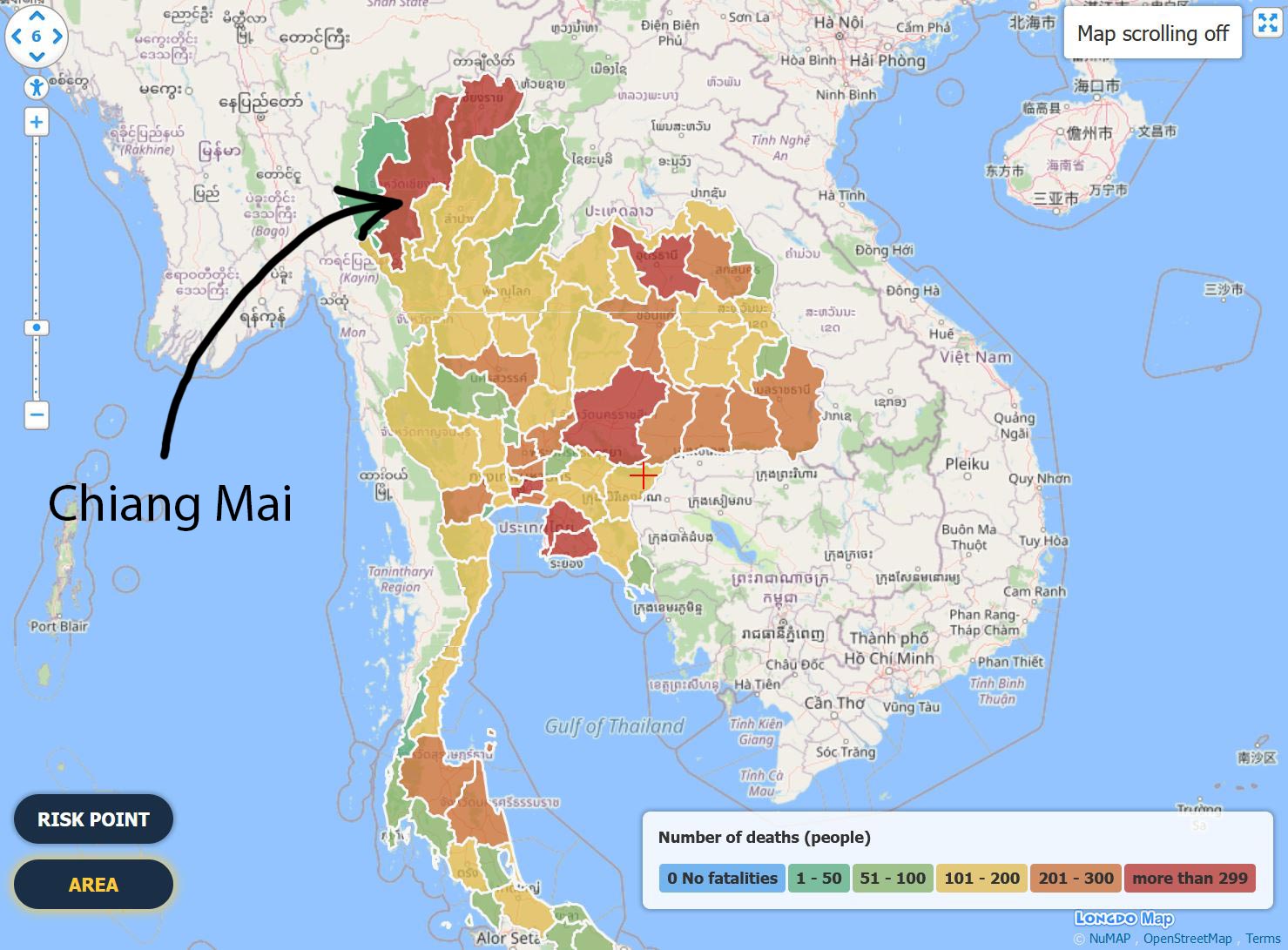 Thai Accidents Visual Data