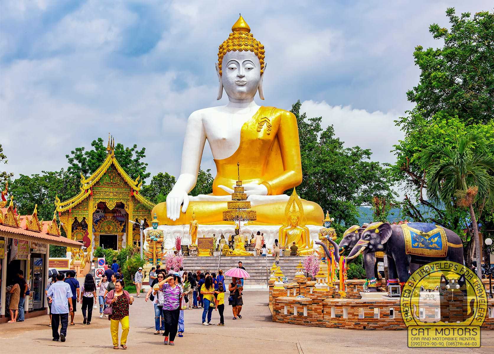 Wat Phra That Doi Kham Buddha Statue