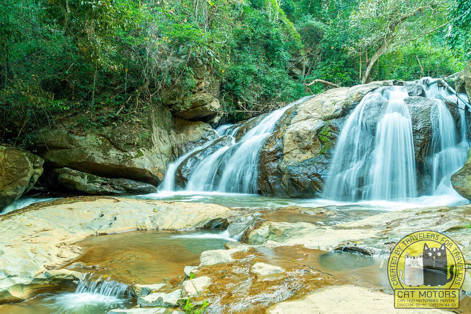 Visit To Mae Sa Waterfall