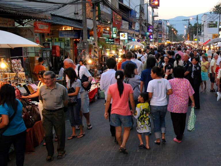 Chiang Mai sunday market walking street
