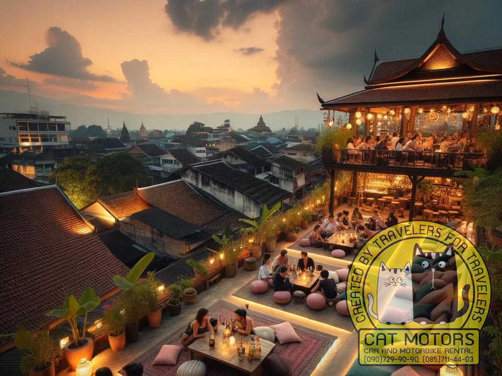 Best Bars Chiang Mai Thc Rooftop Bar