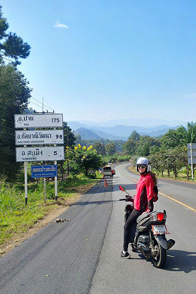 scooter motorbike enduro hire chiang mai
