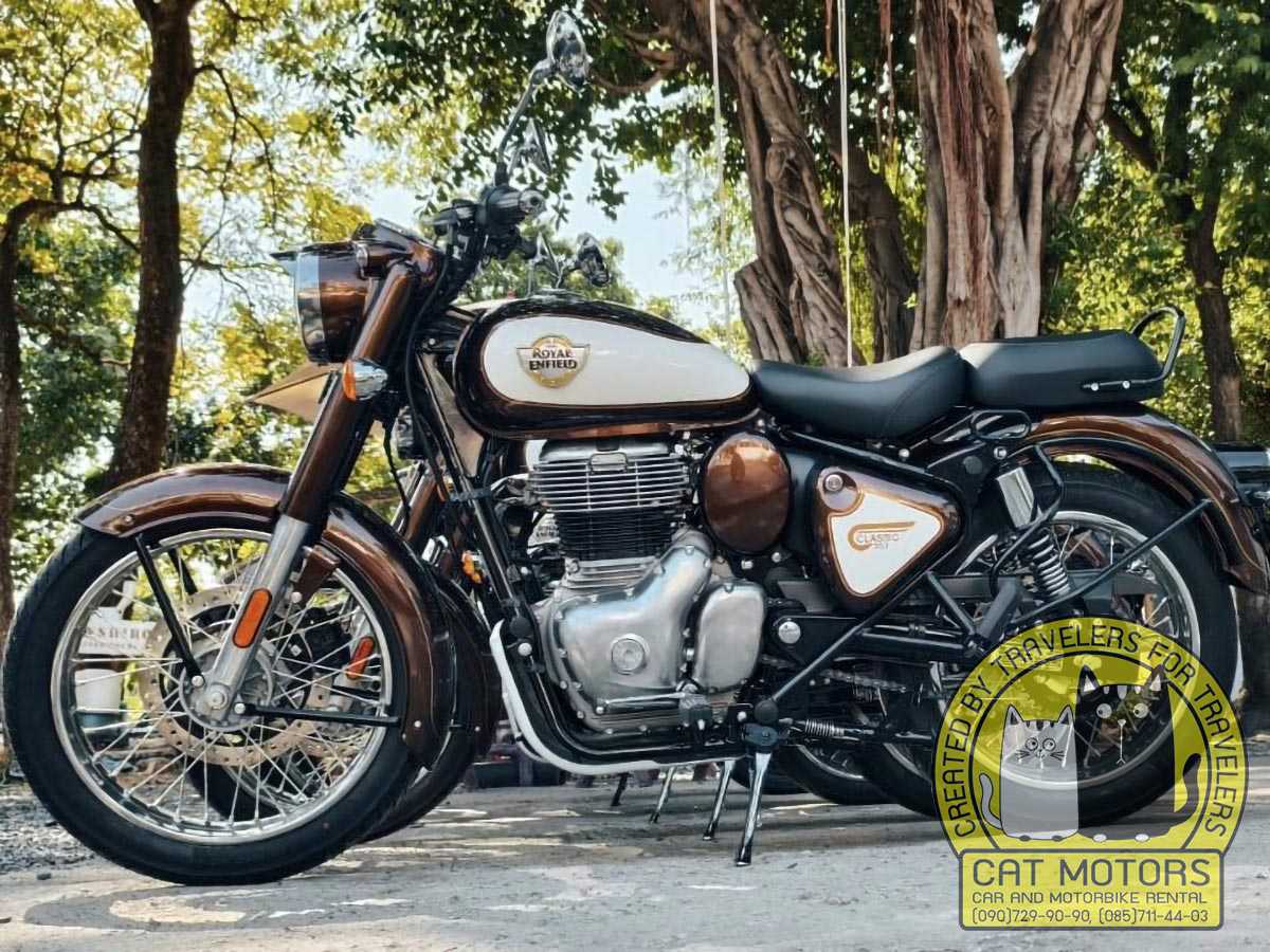 classic motorcycle for rent in Chiang Mai